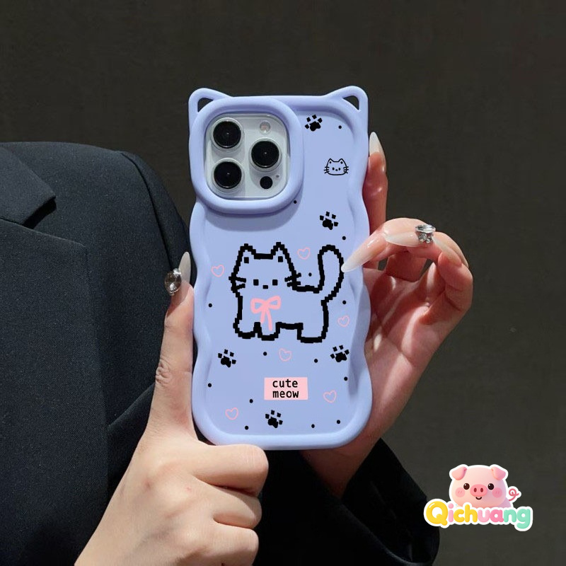 Realme C67 - Coque de téléphone 3D avec oreilles