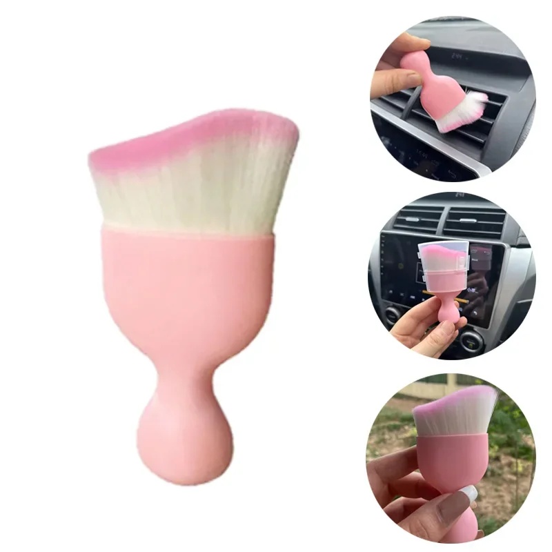 Dust Removal Sticker - Brosse de nettoyage rose pour aérateur