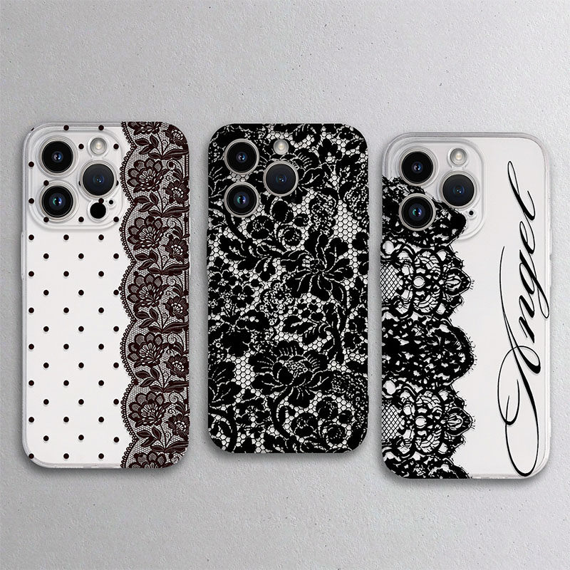 Oppo Reno 12 - Coque de téléphone vintage en dentelle
