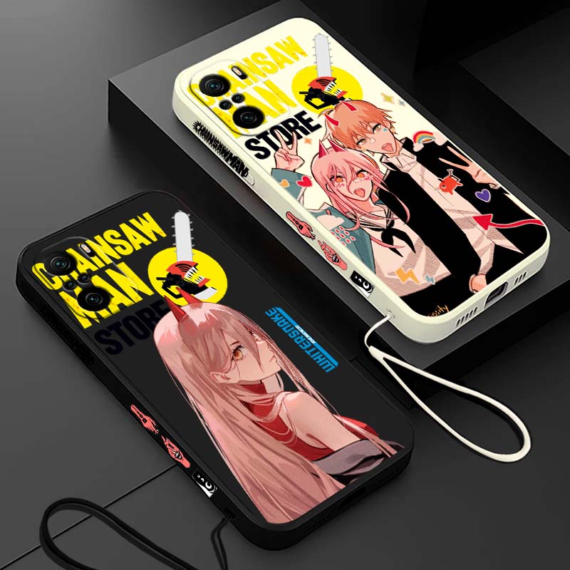 Xiaomi Redmi Note 14 - Coque de téléphone Anime Chainsaw Man