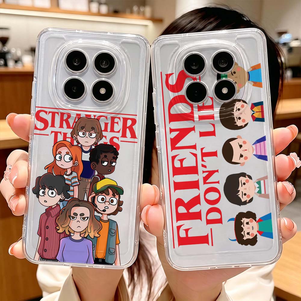 Xiaomi Redmi Note 14 - Coque de téléphone transparente protectrice avec