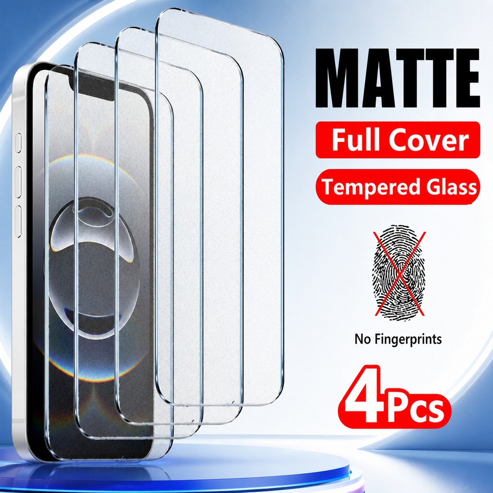 Matte Anti Glare Screen - Protecteur d'écran anti-éblouissement, 4 pièces, en