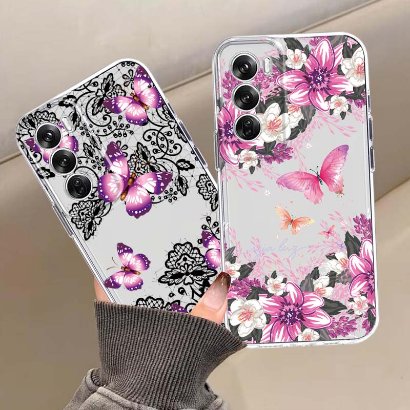 Coque transparente avec motif  - Oppo A78 avis et prix