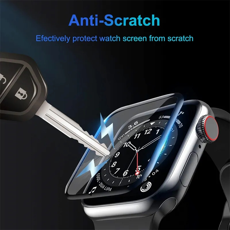 Verre souple pour Apple Watch  - Tempered Glass Screen 9H avis et prix