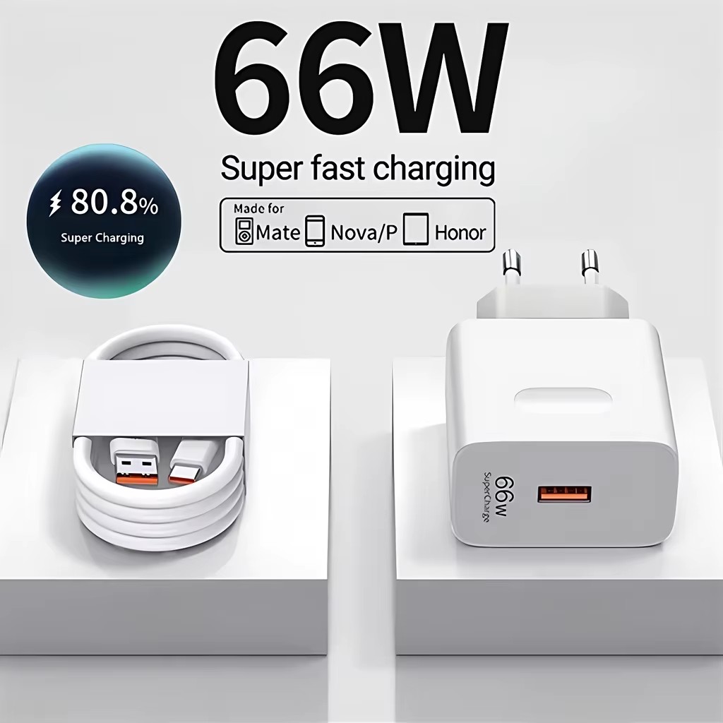 Chargeur Super rapide 66W 6A,  - Huawei Mate 60 avis et prix